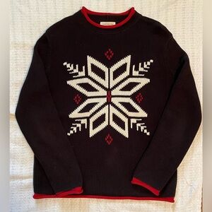Jones New York Sport Snowflake Pullover Sweater
